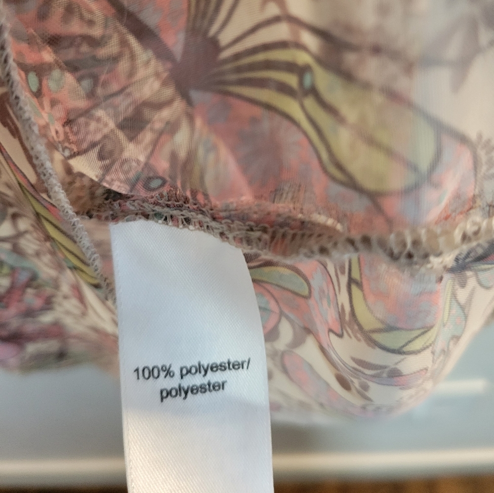 Sheer Ruffled Tank Top - Picture 6 of 6